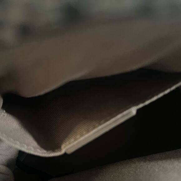 Louise Et Cie | Bubble Snake Embossed Leather Framed Mini Bag | Toasted Almond - Picture 11 of 12